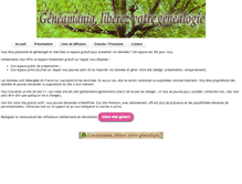 Tablet Screenshot of genealogies.geneamania.net